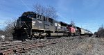 NS 7252 leads an empty oiler west.